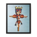 "Copper Man "Houdie series Matte Canvas, Framed (Multi-color)